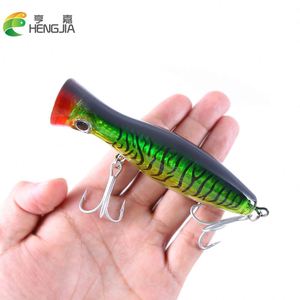 <span class=keywords><strong>Amazon</strong></span> Offre Spéciale – leurres Popper artificiels flottants pour la pêche en mer, en eau salée, 13cm, 43g - Product Image 4