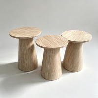 Table basse en bois minimaliste pour petit salon, petit appartement, usage domestique