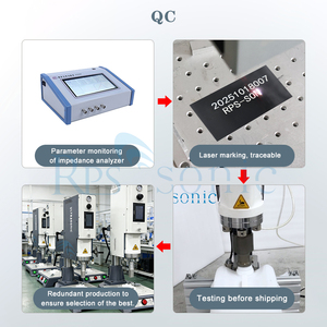 Machine de soudage plastique à ultrasons 20 kHz de haute qualité, soudeuse <span class=keywords><strong>PP</strong></span> avec générateur numérique pour soudage électronique - Product Image 6