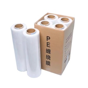 Rollo Jumbo de Film Estirable Industrial, Film Estirable Industrial de Alta Adhesión, Rollos de Envoltura Estirable Industrial - Product Image 1