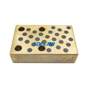 جلبة محامل من النحاس الأصفر منزلقة ذاتية التشحيم سدادة سدادة سدادة سدادة سدادة باب تشحيم جلبة دليل برونزية - Product Image 5