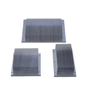 Factory Supply Best Price Custom Extrusion Bonded Fins Large Aluminum Heat Sink Glue Aluminum Manufacturing With CNC Machining