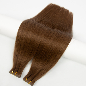 Nuova Tendenza: <span class=keywords><strong>Extension</strong></span> di <span class=keywords><strong>Capelli</strong></span> Umani <span class=keywords><strong>con</strong></span> Nastro Invisibile, 100% <span class=keywords><strong>Veri</strong></span> <span class=keywords><strong>Capelli</strong></span> Vergini Non Trattati - Product Image 3