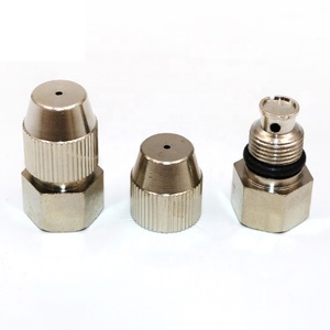 Niken Mạ Đồng Thau 1/4 Nữ Sương Mù Vòi Phun Sương Phun Nước Vườn Vòi Phun Điều Chỉnh Vòi Phun Nước - Product Image 4