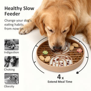 Tigela de Alimentação Lenta para Cães Ecológica com Base de Sucção Livre de BPA em Silicone de Grau Alimentício - Product Image 6