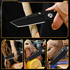 มีดพับสแตนเลสอเนกประสงค์สำหรับตั้งแคมป์ - Product Image 2