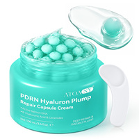 Crème Réparatrice ATOANY PDRN Hyaluron Plump Repair en Capsules pour le Visage – Hydratation et Éclat pour Peaux Sèches et Sensibles