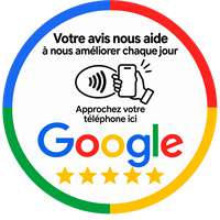 Plaque Instagram Premium Anti-Rayures RFID 13.56MHz NFC en Acrylique PVC pour Demande de Avis en Restaurant