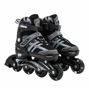 Rueda Flash ajustable para niños, patines de hoja de patinaje en línea ajustables, novedad, venta al por mayor - Product Image 2