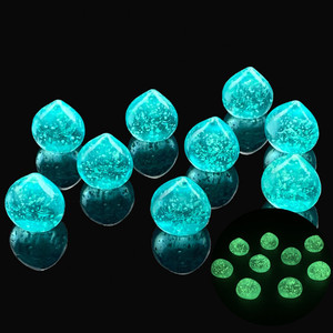Luminous Resin Waterdrop Miniatures Craft <b>Stones</b> Aquarium Decorations Glowing Cobbles <b>Garden</b> Landscape Pebbles Potting <b>Ornaments</b> - Product Image 4