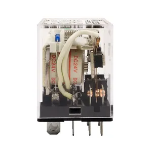 JQX-13F-12V LY3 LY3NJ JQX-13F relay 220v 24v 12v 12 volt AC/DC 10A 11PIN silver contact Electromagnetic coil Micro Mini relay