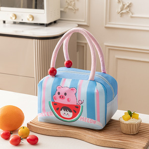 Nouveau mignon sac isotherme de poche isolé grande capacité <span class=keywords><strong>film</strong></span> d'aluminium épais sac de rangement isolé pique-nique en plein air sacs à déjeuner - Product Image 4