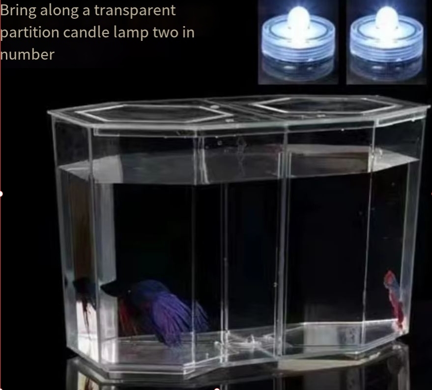 Double-compartment high-definition tank