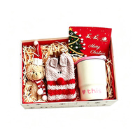 Boîte cadeau de Noël de luxe avec logo personnalisé imprimé, revêtement UV, fermeture magnétique, biodégradable, réutilisable, écologique, recyclée