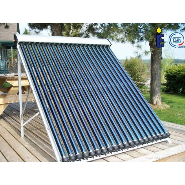 calentador de taza chauffe eau solaire 150 litres heat pipe vacuum tube solar water heater