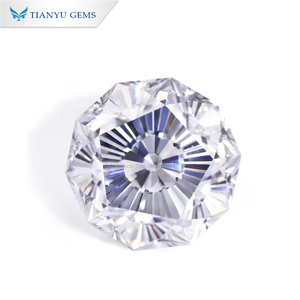Diamante Moissanita Tallado Sakura de Tianyu, Personalizado y Elegante, para Joyería, D/VVS, Cualquier Tamaño y Forma, Precio por Quilate - Product Image 1