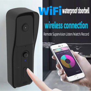 Sonnette de <span class=keywords><strong>porte</strong></span> intelligente WIFI TUYA 1080P 2K IP65 étanche avec détection de mouvement PIR, vision nocturne, audio bidirectionnel, moniteur de <span class=keywords><strong>porte</strong></span>, batterie 5200mAh - Product Image 2