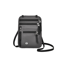 Porte-passeport de voyage multifonctionnel, portefeuille de documents imperméable, pochette de documents anti-RFID et protège-billets d'avion