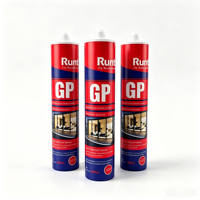 Échantillon Gratuit - Mastic de Jointement Étanche et Résistant aux Intempéries pour la Construction - Silicone Acétique Transparent GP - Mastic Silicone Structurel RUNTAI