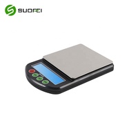 Balance de poche numérique SF-415 100g-3kg 0.01g-0.1g avec fonction de comptage, balance à bijoux en acier inoxydable, arrêt automatique pour peser l'or