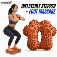 Accesorios de Fitness Cardiovascular, Stepper Inflable, Máquina de Ejercicio para el Hogar, Entrenador de Fitness para Interiores, Equipo de Ejercicio