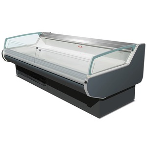 Congélateur horizontal <span class=keywords><strong>de</strong></span> présentation en acier inoxydable pour <span class=keywords><strong>boucherie</strong></span>, idéal pour les côtes <span class=keywords><strong>de</strong></span> porc surgelées – Fournisseur direct - Product Image 5