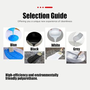 Super Elastic Eco-Friendly Polyurethane Based Two Component Fast Curing Waterproofing Coating Material for Wall Tile Free - Product Image 2