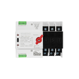 Commutateur de transfert automatique (ATS) double alimentation 2 pôles 100A triphasé CA 400V sur rail DIN, type <span class=keywords><strong>PC</strong></span> - Product Image 6