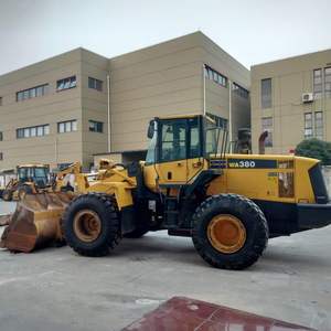 État d'origine Komatsu WA380-6 chargeuse sur pneus payer chargeuses machines de matériel de construction wa380 à vendre komatsu380 payloader - Product Image 1