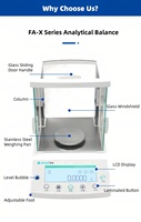Balance analytique de laboratoire de la série FA 5000g 0.0001g Balances de laboratoire de précision 0.1mg