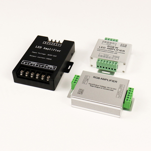 Amplificateur RGB RGBW GL-AMP6034 AMP6036 DC 5V 12V 24V 24A 10A avec boîtier en aluminium, répéteur/extension de signal PWM LED pour bandes LED COB - Product Image 2