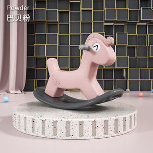 Jouets à <span class=keywords><strong>bascule</strong></span> pour enfants cheval à <span class=keywords><strong>bascule</strong></span> en plastique bébé dessin animé sport divertissement cyclisme animaux jouets activités d'intérieur - Product Image 3