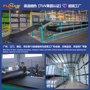 Class1 <b>Rubber</b> Plastic Insulation Board B1 Flame Retardant High Density For Air Conditioning Ducts And Cold Storage Walls - Product Image 3