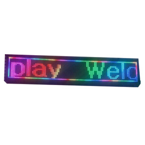Letrero Publicitario LED Programable a Todo Color en Oferta, Pantalla LED Interior con Mensajes Desplazables - Product Image 4