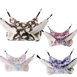 Amaca aliante con sacchetto di miele a doppio strato per sacco a pelo scoiattolo appeso al calore, ideale per piccoli animali domestici come i criceti - Product Image 2