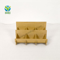 Présentoir de comptoir pour cartes cadeaux, design personnalisé présentoir de cartes en bois présentoir de cartes de vœux en bois présentoir de comptoir
