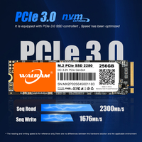 Pour SSD M.2 NVMe 128 Go 256 Go 512 Go 2 To PCIe Gen3x4 2280 Interne Lecture 1000-2300 Mo/s Écriture 800-2000 Mo/s Boîtier en alliage d'aluminium