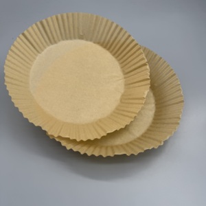Feuilles de cuisson jetables pour friteuse à air, en silicone simple face, personnalisables (pièces/lot), résistantes à la graisse et à l'eau - Product Image 1