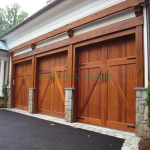 Porte <span class=keywords><strong>de</strong></span> <span class=keywords><strong>garage</strong></span> sectionnelle, porte battante, portes <span class=keywords><strong>de</strong></span> <span class=keywords><strong>garage</strong></span> américaines en <span class=keywords><strong>bois</strong></span> <span class=keywords><strong>de</strong></span> chêne isolé, porte coulissante pliante à clapet solide 9x8 - Product Image 3