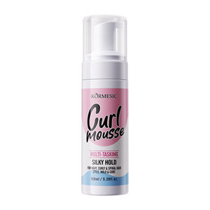<span class=keywords><strong>Mousse</strong></span> <span class=keywords><strong>coiffante</strong></span> multi-usages KORMESIC, marque privée OEM ODM, tenue forte, brillance élevée, soin quotidien pour cheveux bouclés, boucles durables - Product Image 1