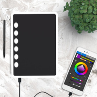 Tablette Graphique Portable avec Stylet pour Dessin Numérique, Compatible Mac et PC
