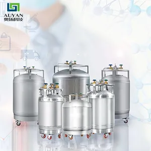 Liquid Nitrogen Tank Cryogenic Biological Materials Canisters Storage Tank