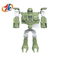 Montre électronique multifonctionnelle DIY en plastique écologique pour enfants, style Ins, nouvelle collection 2024, transformable en robot
