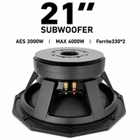 HD21SF330-2 Haut-parleur passif professionnel en ferrite de 21 pouces pour systèmes de sonorisation extérieurs en ligne pour scène