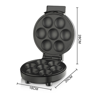 Máy làm bánh <span class=keywords><strong>Arepa</strong></span> điện 7 ngăn, máy làm bánh cupcake điện 7 chiếc mini - Product Image 5