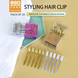 Kapsalon Koperen Clips Voor Haar Styling Sectioning Koperen Clips Haarspelden Voor Kappers Gereedschap Kapper Tool Stalen Metalen Clips - Product Image 6
