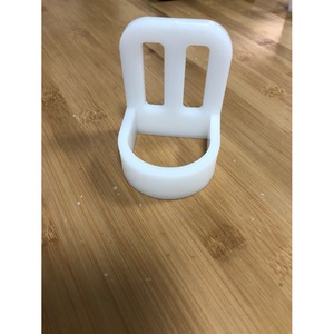 Hammer Hook Plastic <b>Tool</b> Storage Holder For <b>Carpenter</b> Scaffolder White Round Shape - Product Image 1