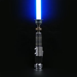 TXQSABER OBW EP4 Steel Hilt Golden Core Weathering Pixel Sable de luz <span class=keywords><strong>Stur</strong></span> Blue Light Saber SN Pixel Light Up Juguetes - Product Image 6