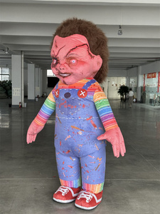 <span class=keywords><strong>Costume</strong></span> Gonfiabile Mascotte di CHUCKY <span class=keywords><strong>Serie</strong></span> TV Cartoni Animati per Pubblicità e Spettacoli - Product Image 2