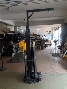 6m Heavy Duty Hand Lift Stand 300kg Load Capacity Pre-Assembled Moving Head Light <strong>Truss</strong> Stands Speaker <strong>Line</strong> <strong>Array</strong> Crank Stand - Product Image 6